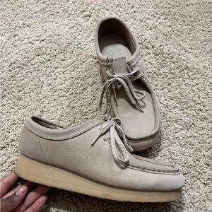 Clarks Wallabees Women Suede Shoes